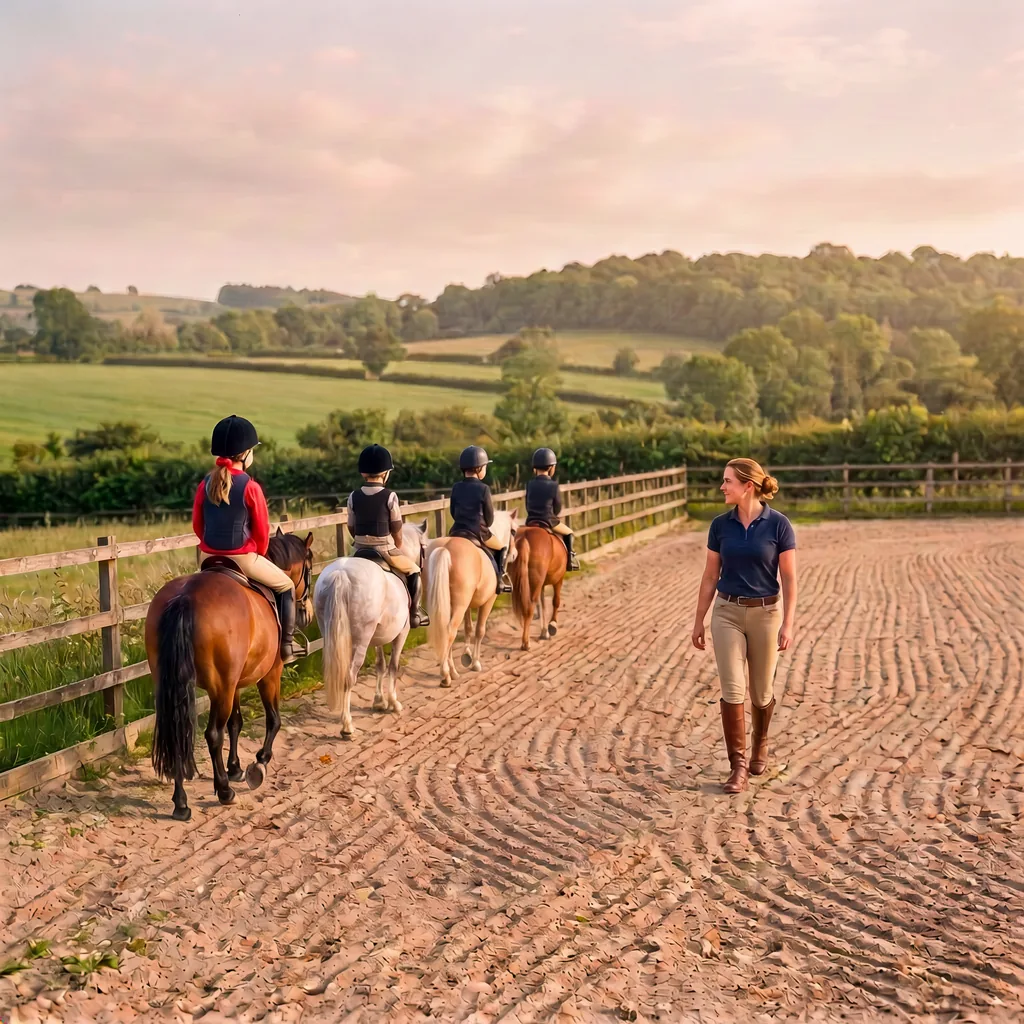Cours de poney à Saint-Michel-de-Bannières, Lot
